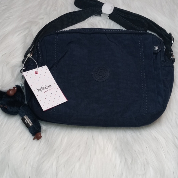 Kipling Benci Crossbody Bag in True Blue (Navy) NWT - Picture 5 of 6